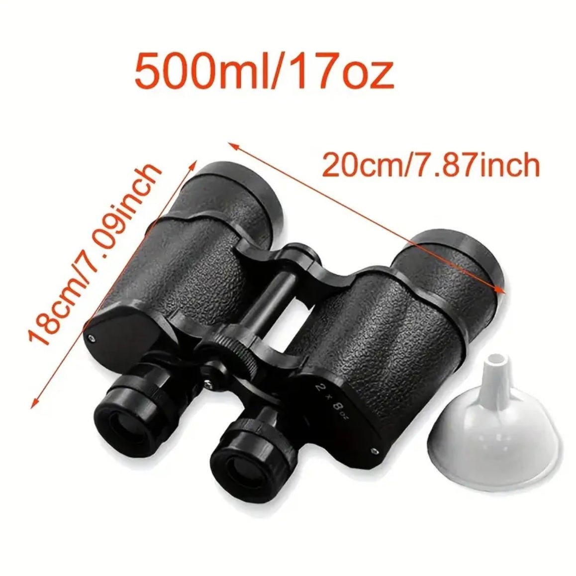 Kaasaskantav binokkel-klaas 500 ml