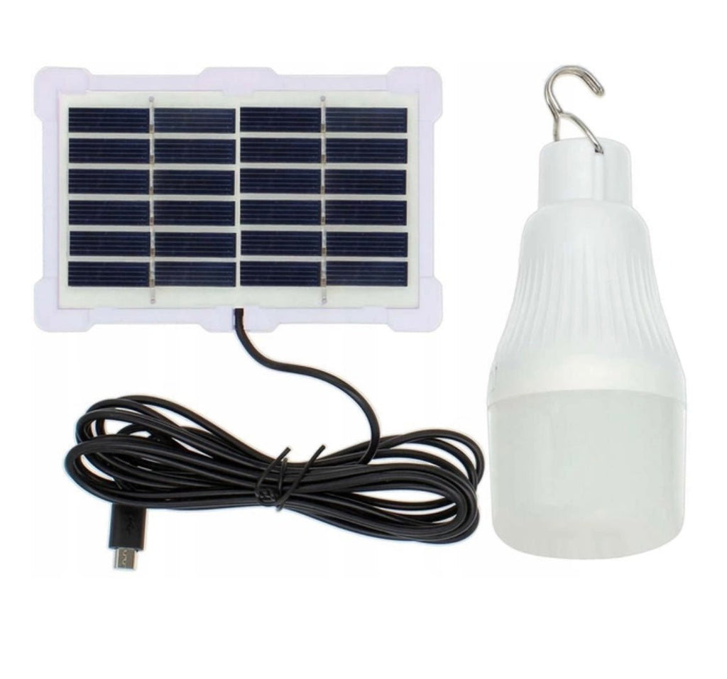Portable Solar Camping Lantern with LED Light