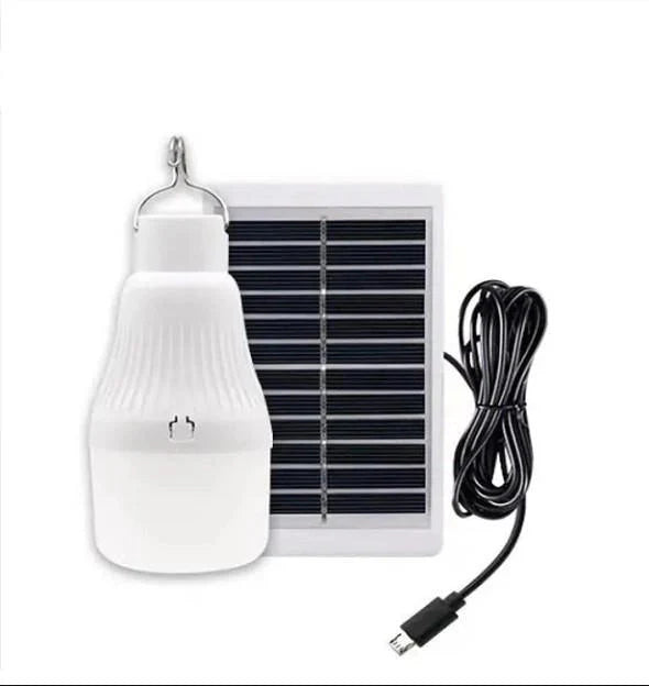 Portable Solar Camping Lantern with LED Light