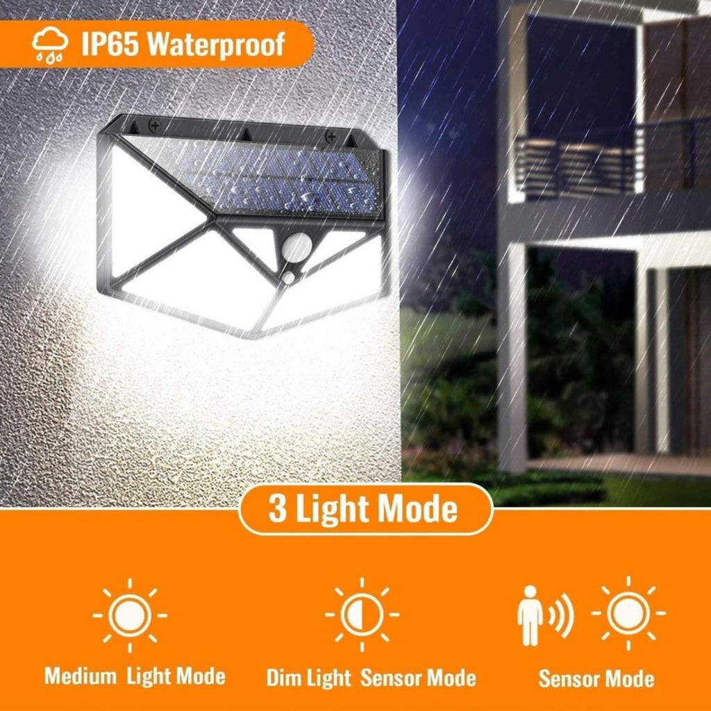 Solar Powered LED Outdoor Light with Motion Sensor