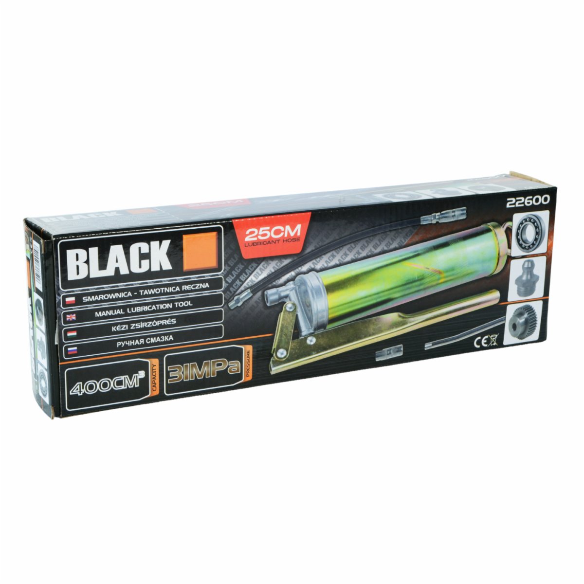 400 ml käsipumpa määretepüstol tarvikutega