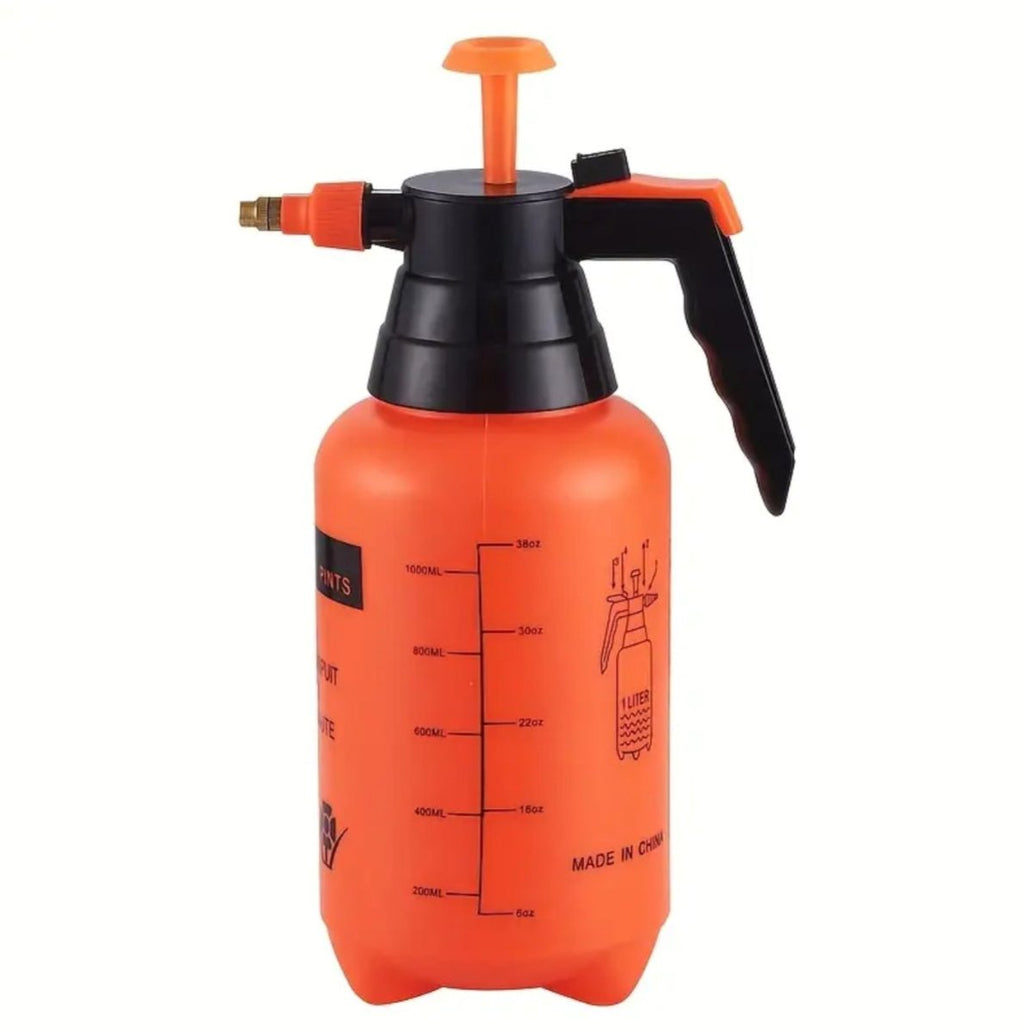 1-liitrine käsiprits reguleeritava pihustuse ja lukustatava päästikuga