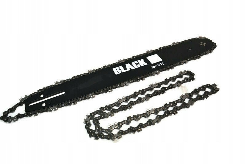 16" (40 cm) juhtplaat koos 2 ketiga, 3/8" samm, 1.3 mm soon