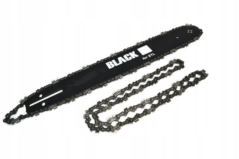 16" (40 cm) juhtplaat koos 2 ketiga, 3/8" samm, 1.3 mm soon