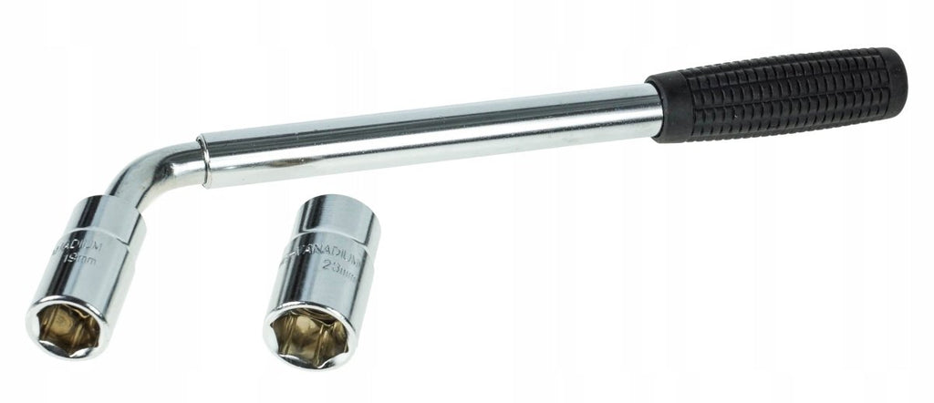 Telescopic Wheel Wrench with 17-19mm and 21-23mm Sockets