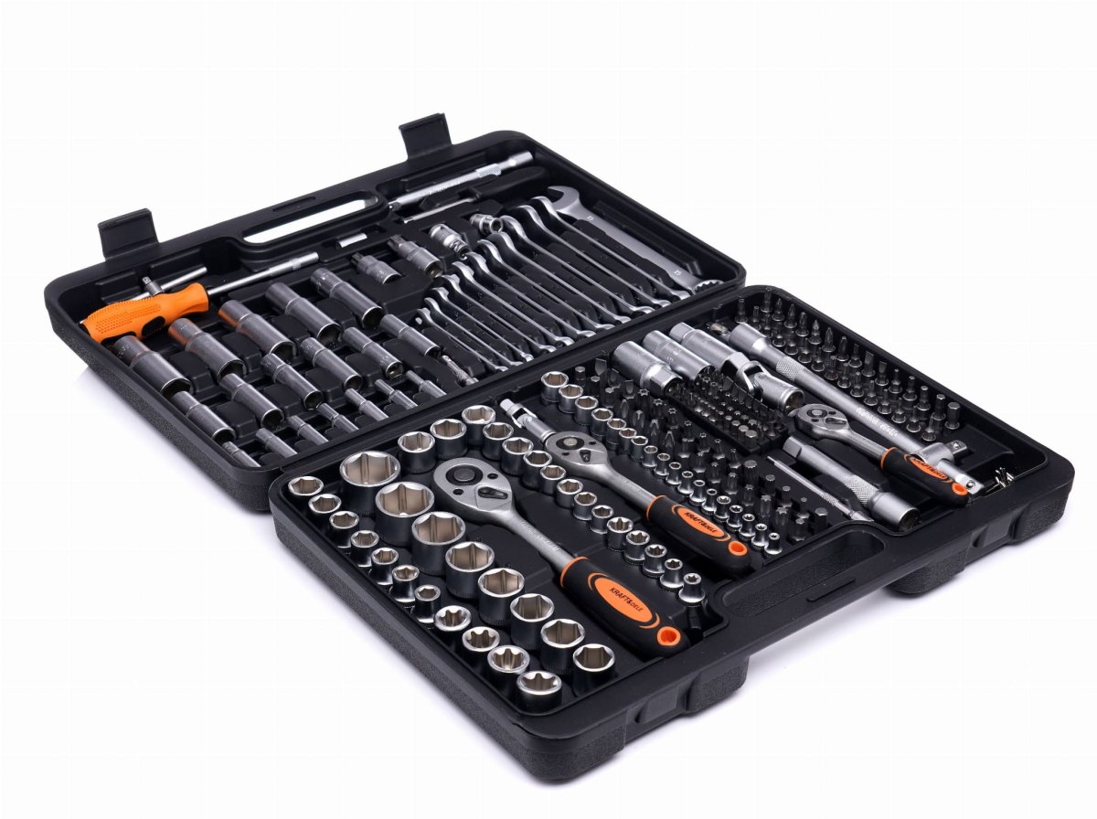 KRAFT&DELE KD10470 tööriistakomplekt 219 osa – padrunid ja võtmed - Ostuklikk