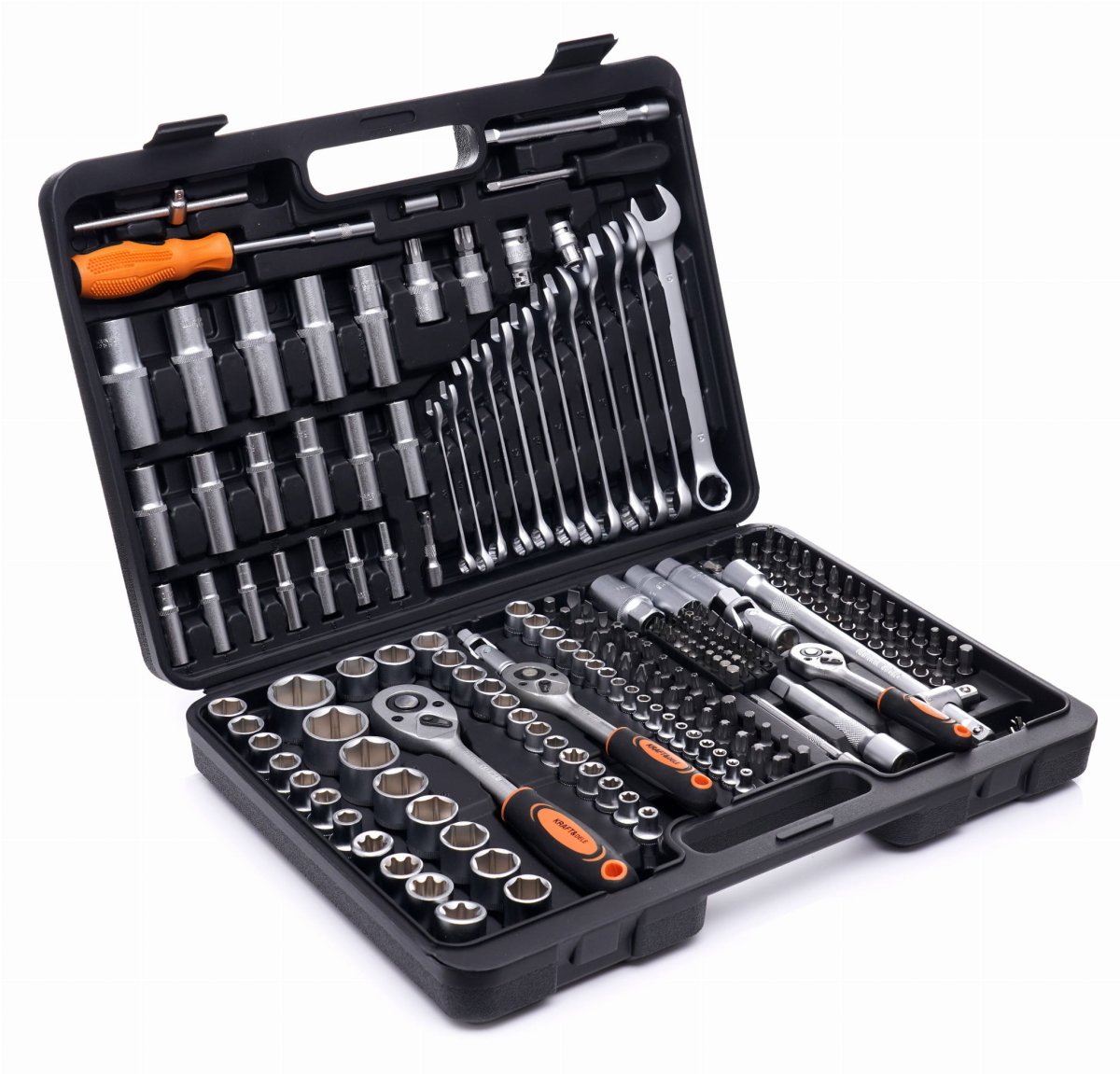 KRAFT&DELE KD10470 tööriistakomplekt 219 osa – padrunid ja võtmed - Ostuklikk