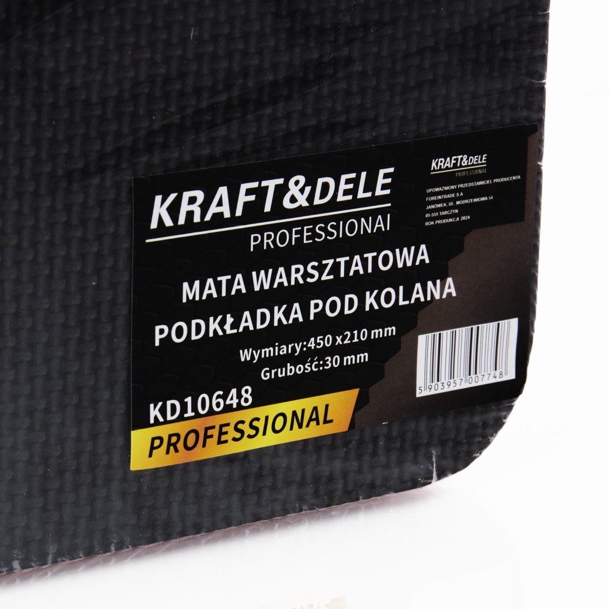 KRAFT&DELE KD10648 põlvekaitse töömatid – 450×210×30 mm - Ostuklikk
