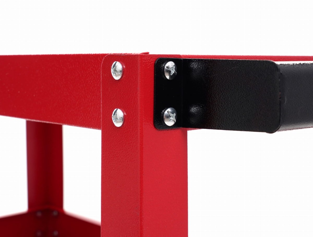 KRAFT&DELE KD1065 tööriistakäru 3 sügava riiuliga, teraskonstruktsioon