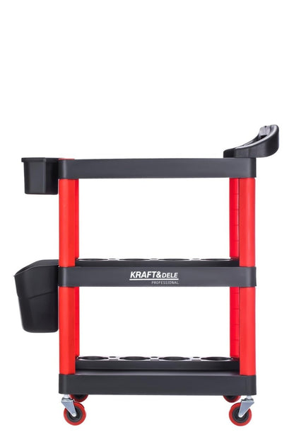 KRAFT&DELE KD1076 multifunktsionaalne töökäru • 3 riiulit - Ostuklikk