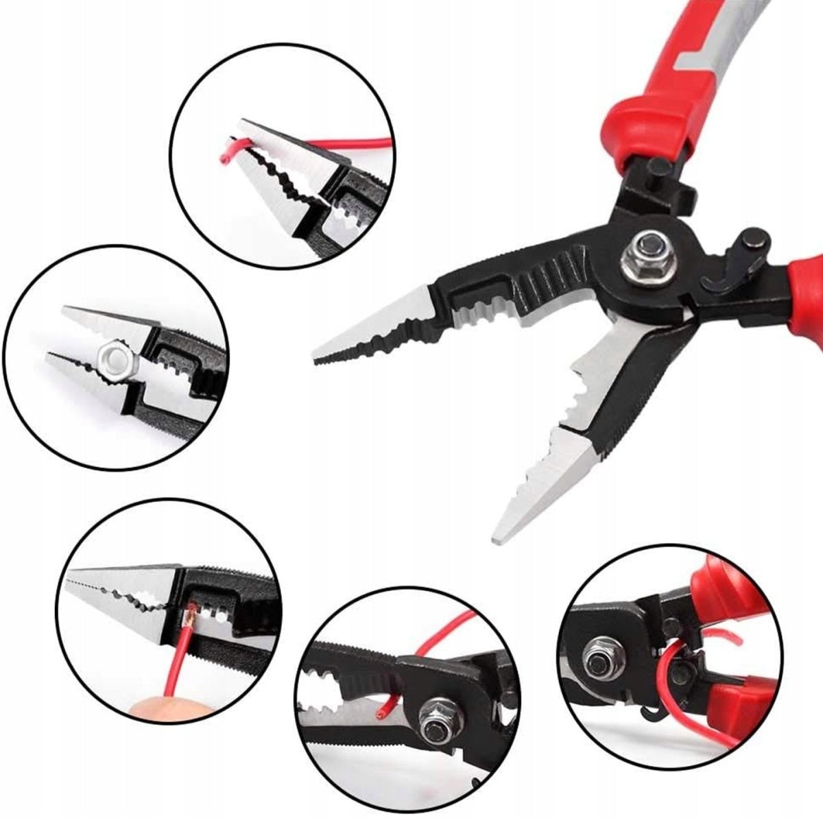 KRAFT&DELE KD10848 9 - ühes täppistangid 9" – koorib, pressib, haarab - Ostuklikk