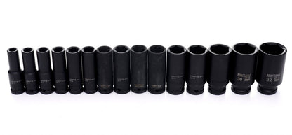 KRAFT&DELE KD11756 löökpadrunite komplekt 1/2" – 35 osa, Cr - Mo - Ostuklikk