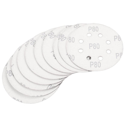 KRAFT&DELE KD11809 liivapaberikettad 125 mm P80, 50 tk (takjakinnitus) - Ostuklikk