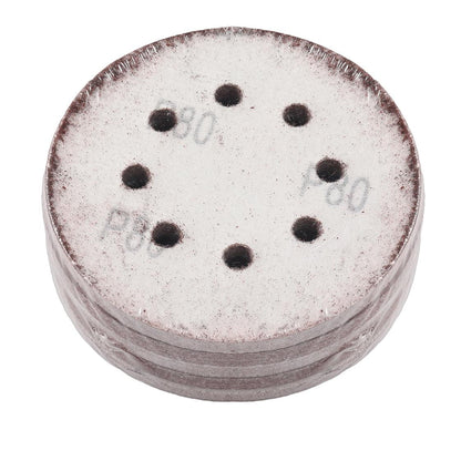 KRAFT&DELE KD11809 liivapaberikettad 125 mm P80, 50 tk (takjakinnitus) - Ostuklikk