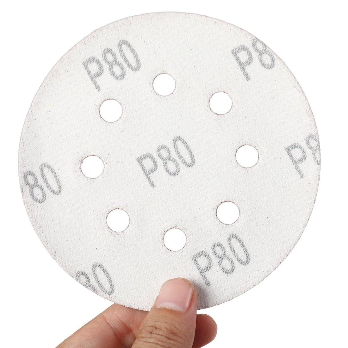 KRAFT&DELE KD11809 liivapaberikettad 125 mm P80, 50 tk (takjakinnitus) - Ostuklikk