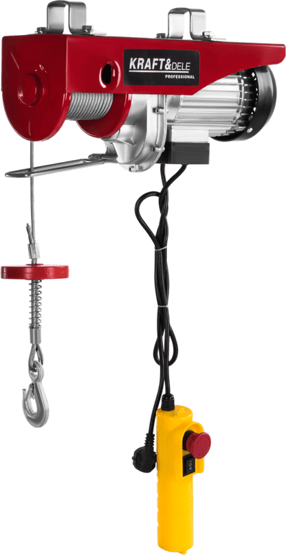 KRAFT&DELE KD1525 elektriline trossvints 250/500 kg, 12 m - Ostuklikk