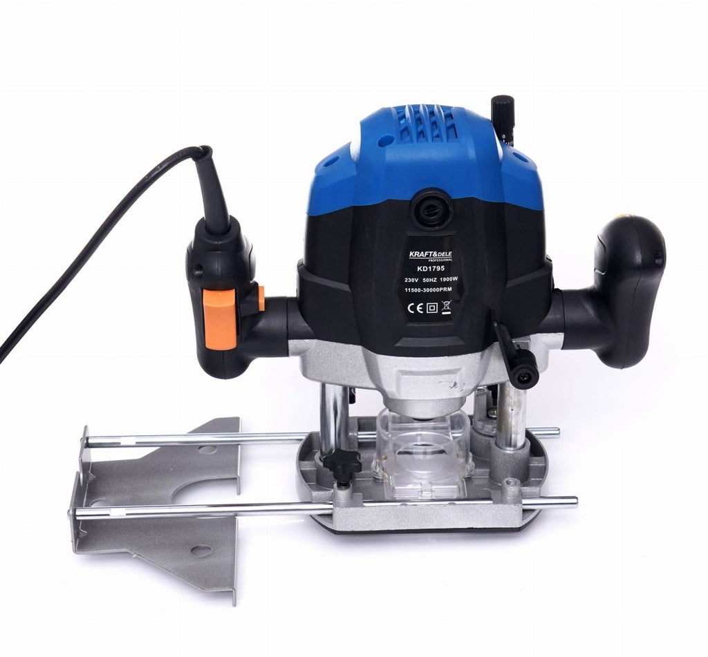KRAFT&DELE KD1795 1900W Router with 44 mm Cutting Depth