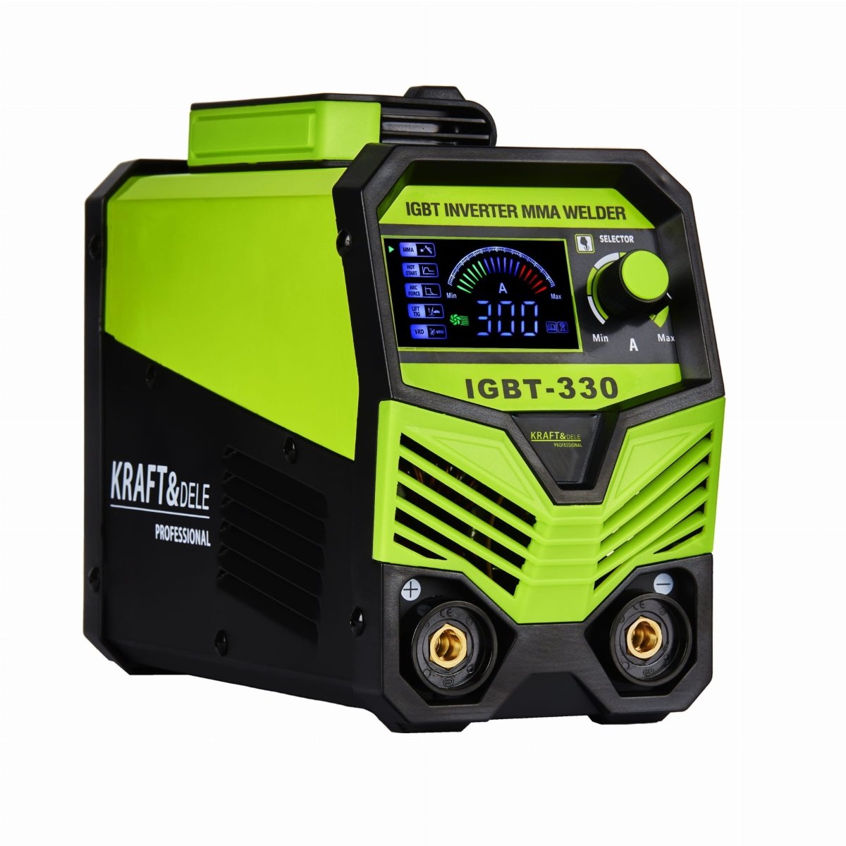 KRAFT&DELE KD1879 keevitusaparaat MMA IGBT, LCD, 300A (230V) - Ostuklikk