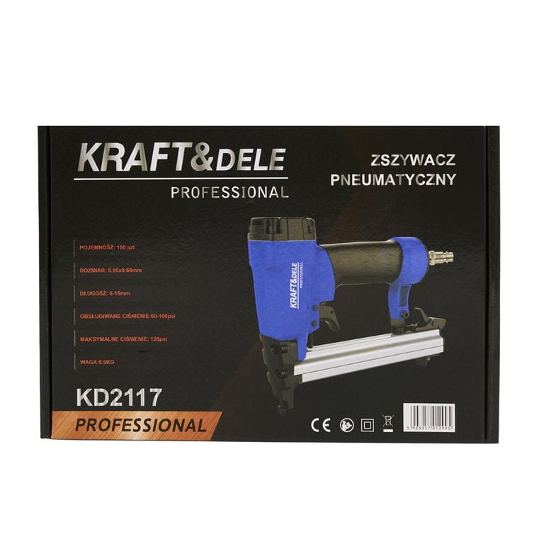 KRAFT&DELE KD2117 pneumaatiline klammerdaja / naelutaja - Ostuklikk