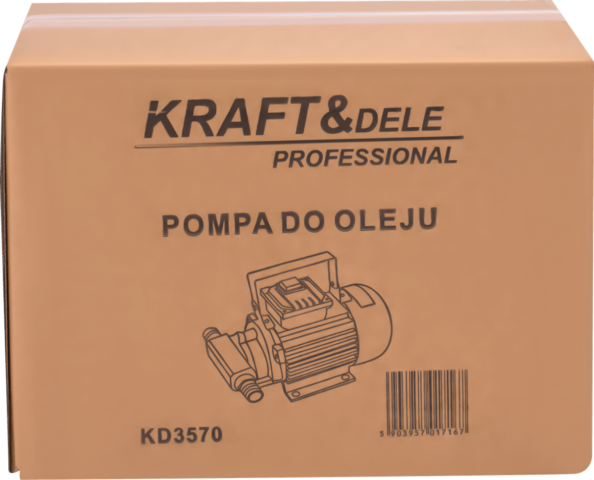 KRAFT&DELE KD3570 õlipump 900 W, kuni 45 l/min (IP55) - Ostuklikk