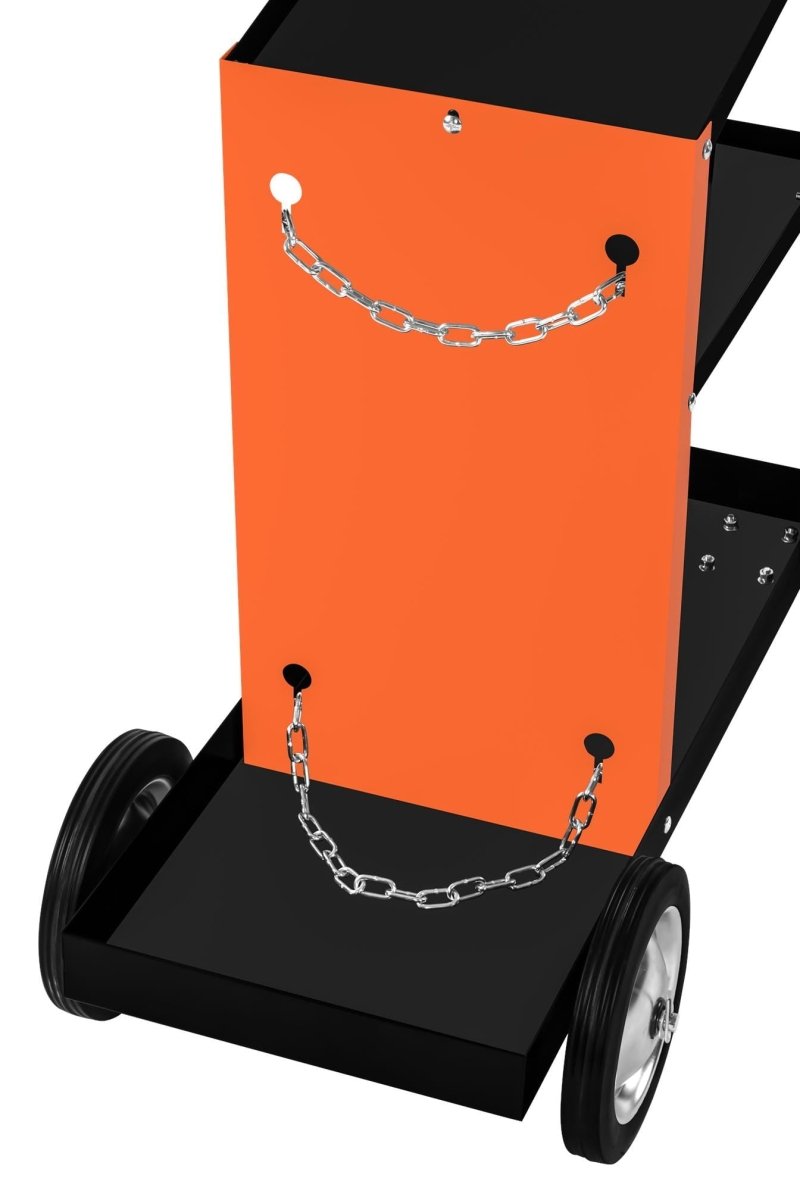 Kraft&Dele KD373 keevituskäru terasest, kandevõime 75 kg, 3 riiulit