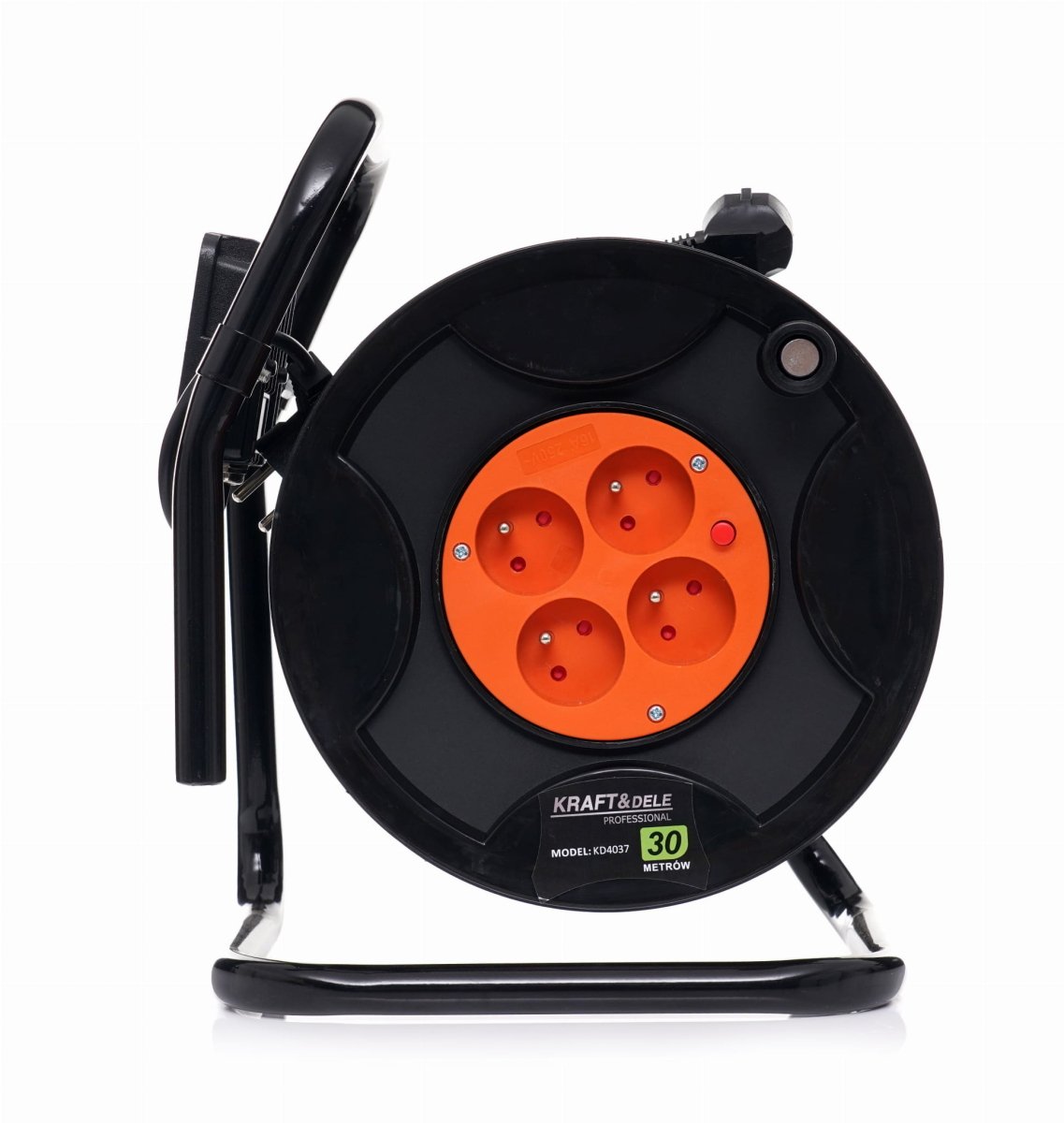 KRAFT&DELE KD4037 kaablirull 30m koos 20W LED töövalgustiga (30 m)