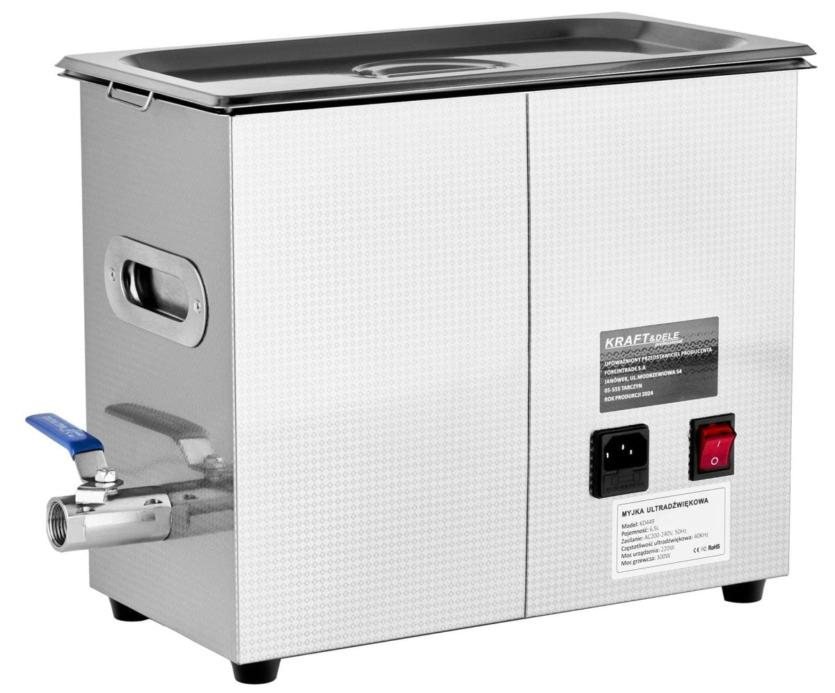 KRAFT&DELE KD449 ultrahelipuhasti 6,5 L – kuumutusega, taimeriga - Ostuklikk