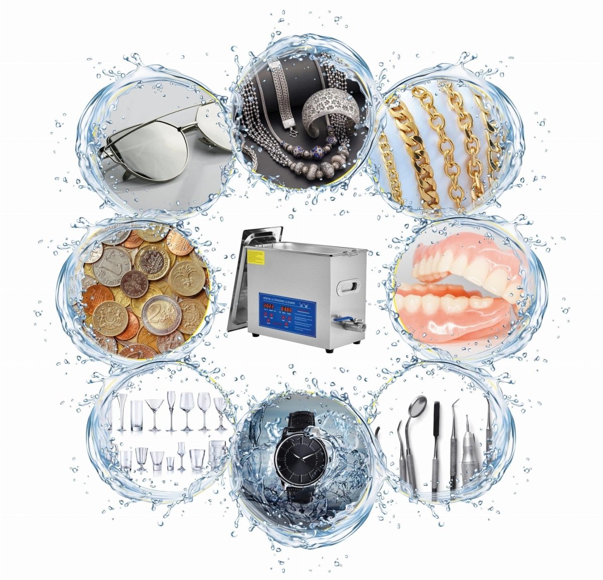 KRAFT&DELE KD449 ultrahelipuhasti 6,5 L – kuumutusega, taimeriga - Ostuklikk