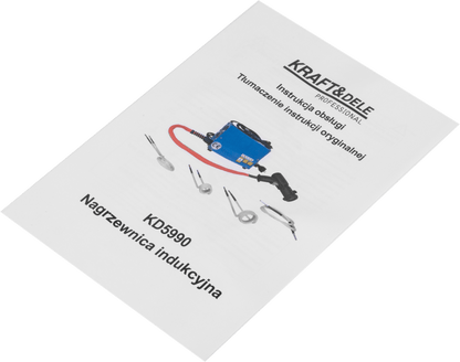 KRAFT&DELE KD5990 induktsioonkuumuti – poltidele ja mutritele, 2000 W - Ostuklikk