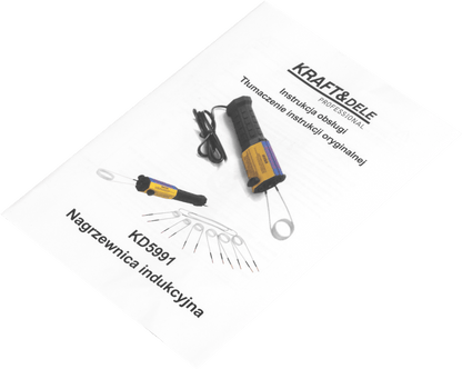 KRAFT&DELE KD5991 induktsioonkuumuti – kruvide ja mutrite jaoks, 1500 W - Ostuklikk