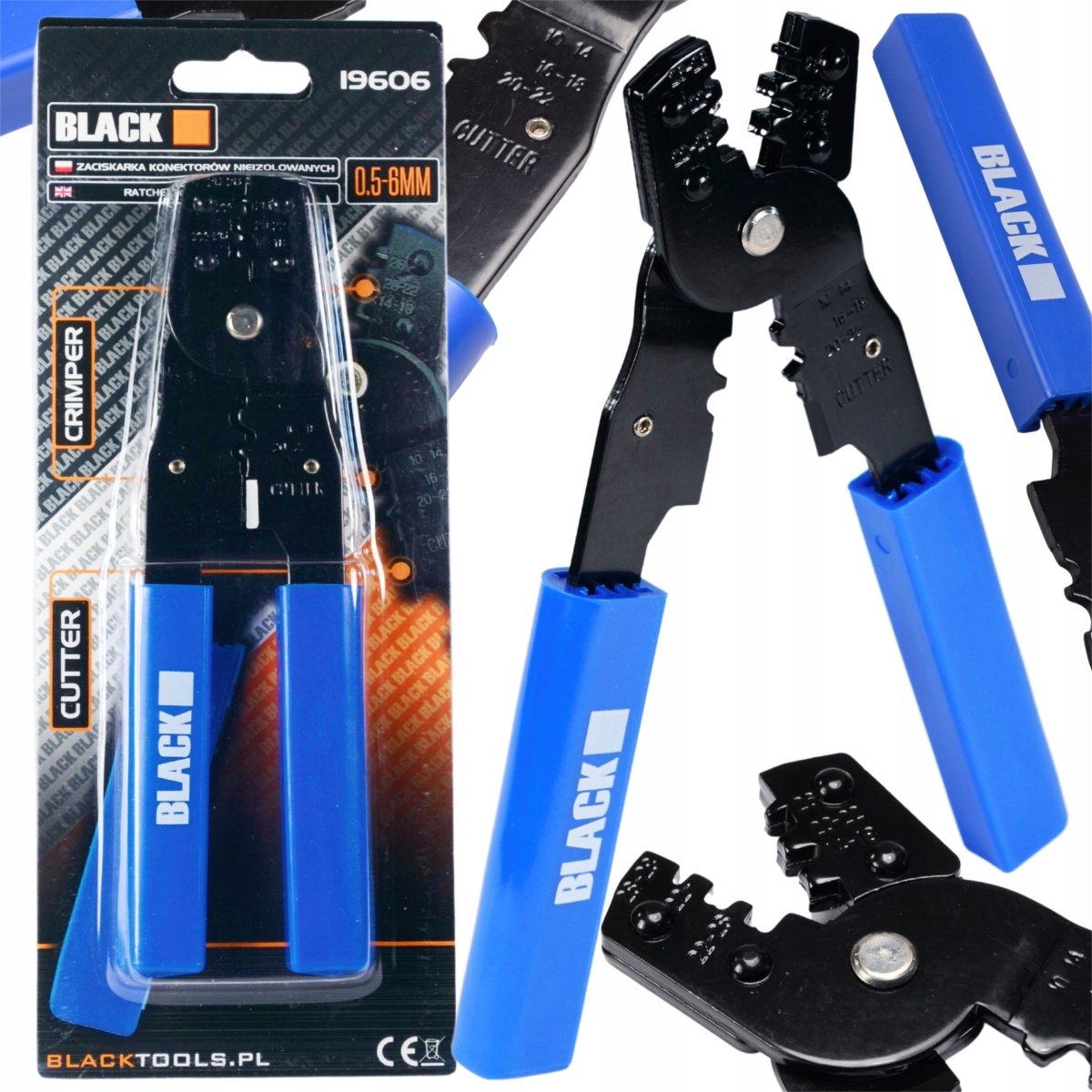 Pressimistangid isoleerimata klemmidele 0.5-6 mm²