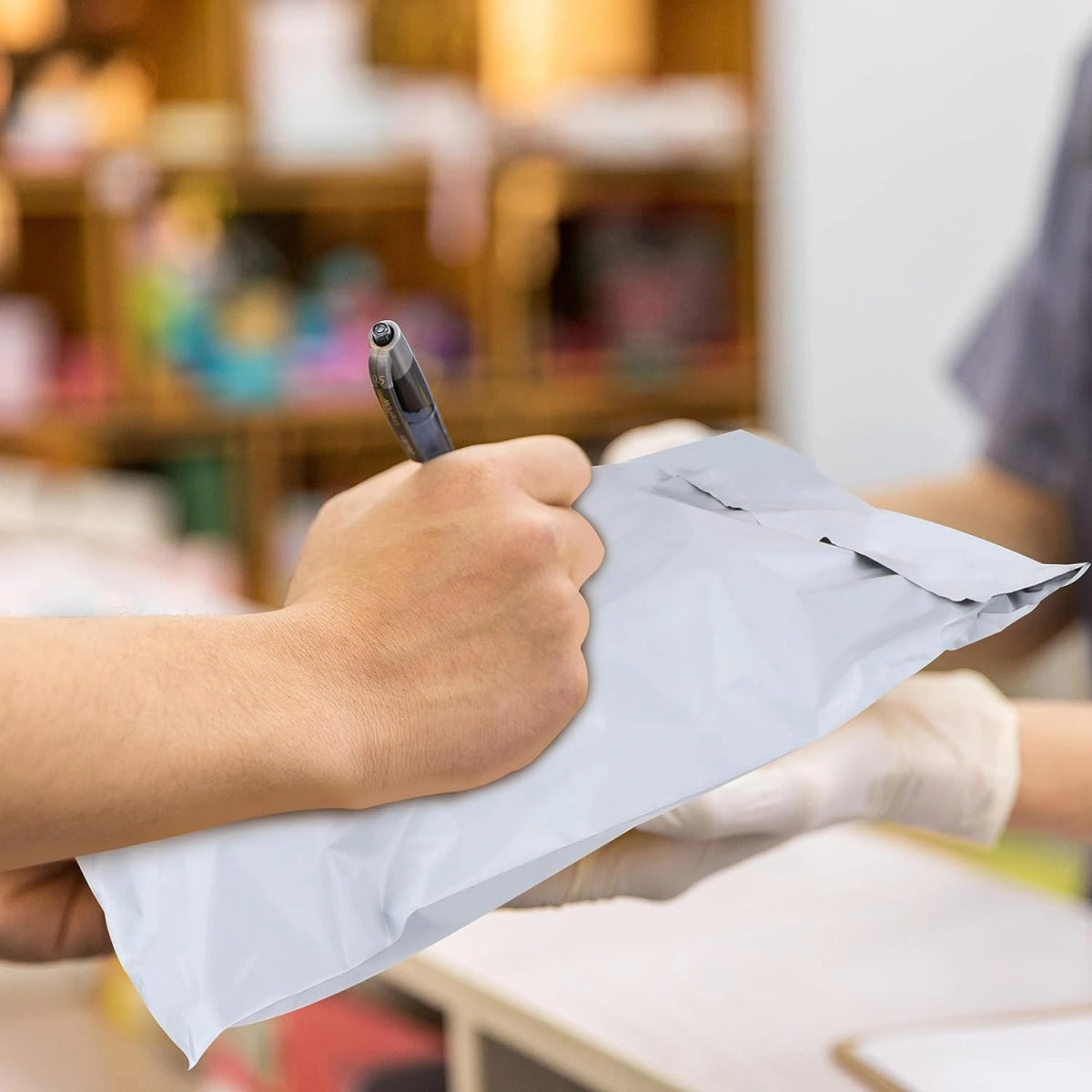 Kullerisaatmiskotid 500×600 mm, valge – 50 tk - Ostuklikk