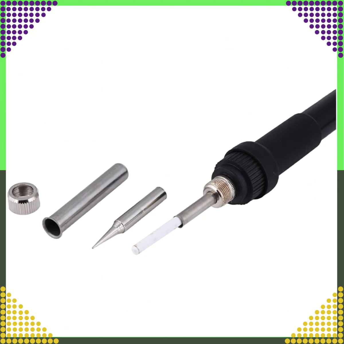 660W kuumaõhu jootmisjaam koos 60W jootekolviga 2-ühes komplekt