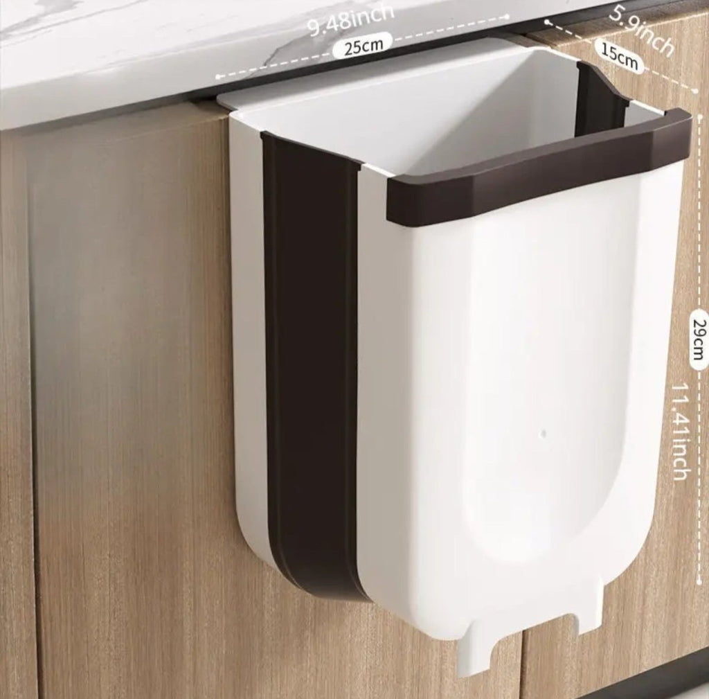 Quality Foldable Kitchen Bin for Cabinet - 8L Capacity