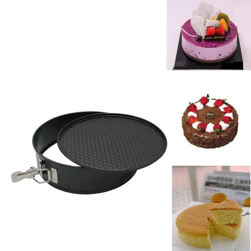 3-Piece Cake Pan Set (24cm, 26cm, 28cm)