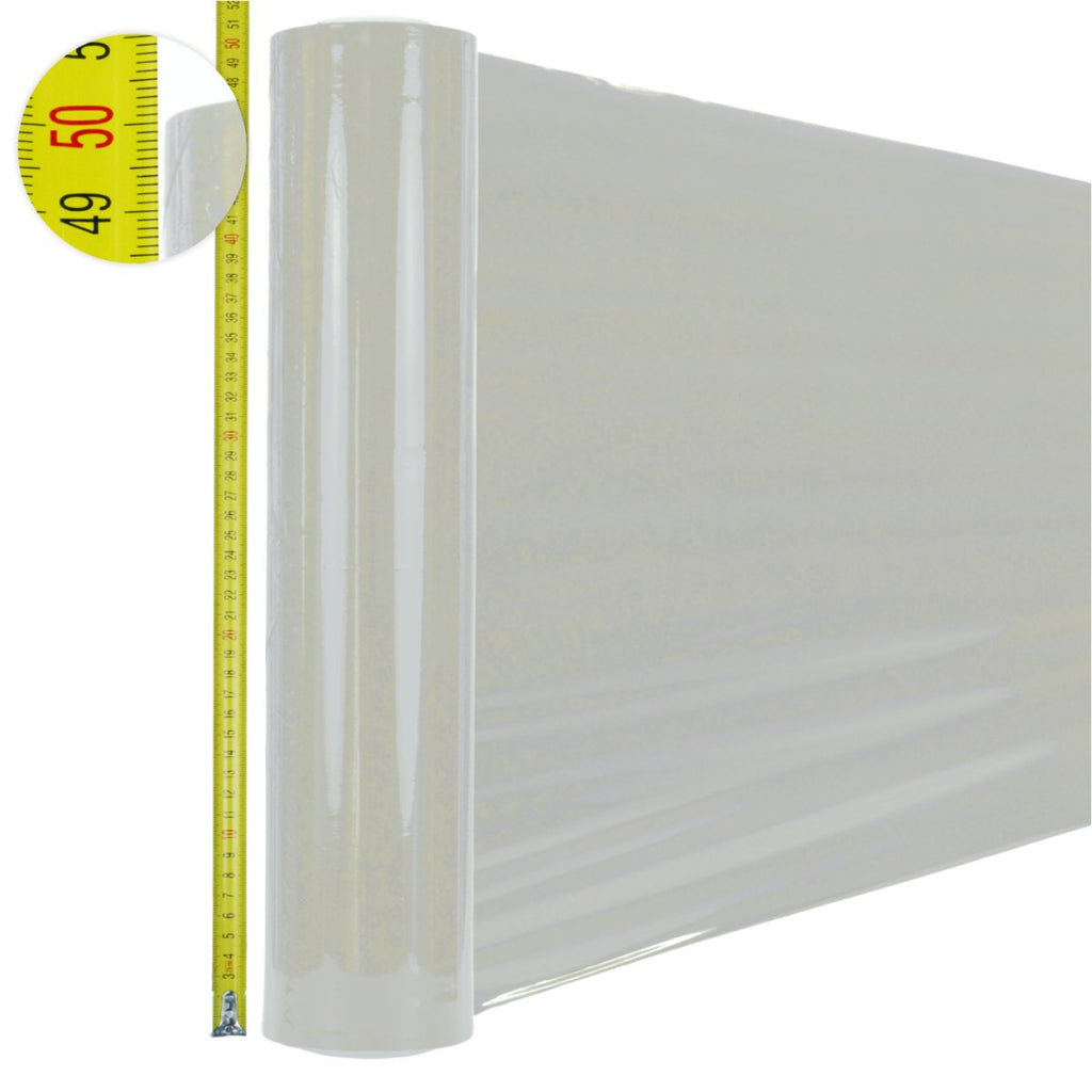 Läbipaistev veniv kile rull 3kg, 500mm x 23um