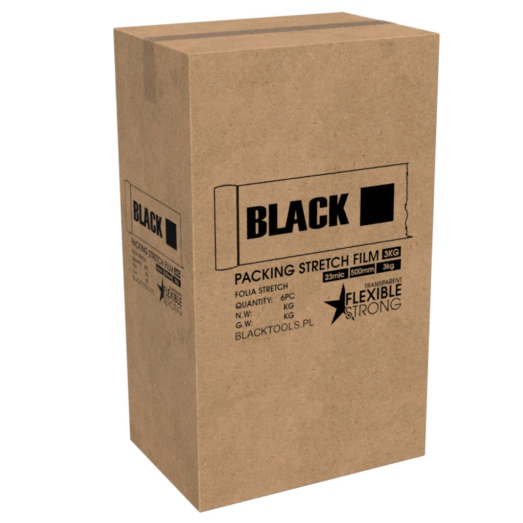 Läbipaistev veniv kile rull 3kg, 500mm x 23um