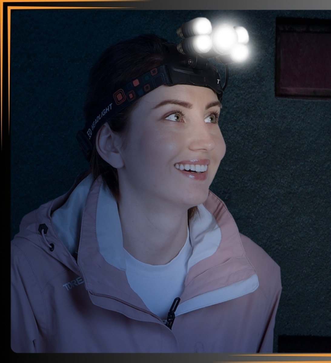 Laetav 5×LED pealamp koos 2×18650 akuga ja 5 režiimiga (ARSA GO)