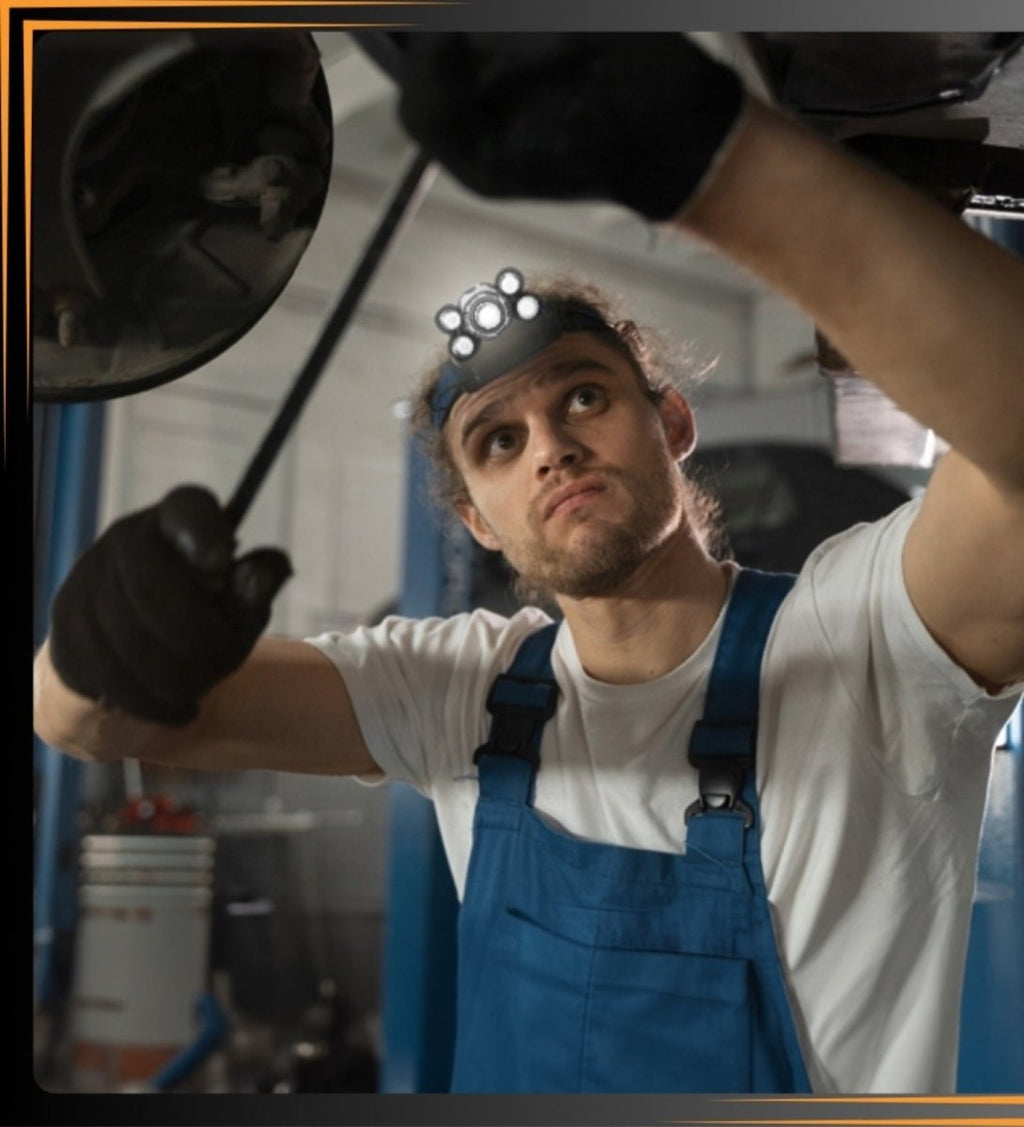 Laetav 5×LED pealamp koos 2×18650 akuga ja 5 režiimiga (ARSA GO)