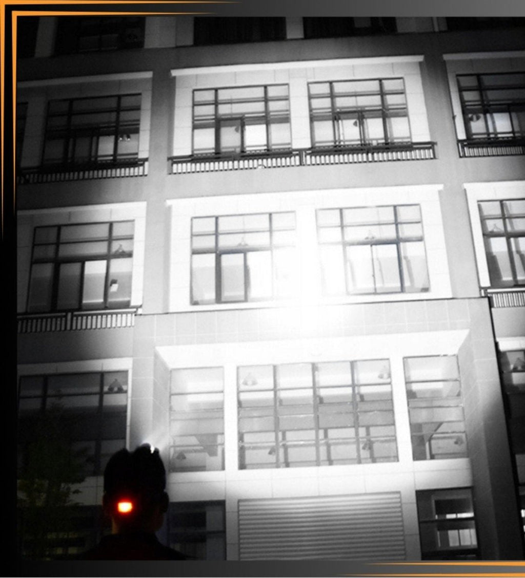 Laetav 5×LED pealamp koos 2×18650 akuga ja 5 režiimiga (ARSA GO)