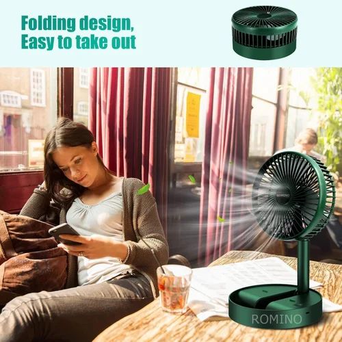 Rechargeable Folding Fan USB-C up to 10 Hours