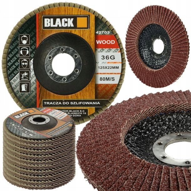 125mm P40 lamellketas metalli ja puidu lihvimiseks