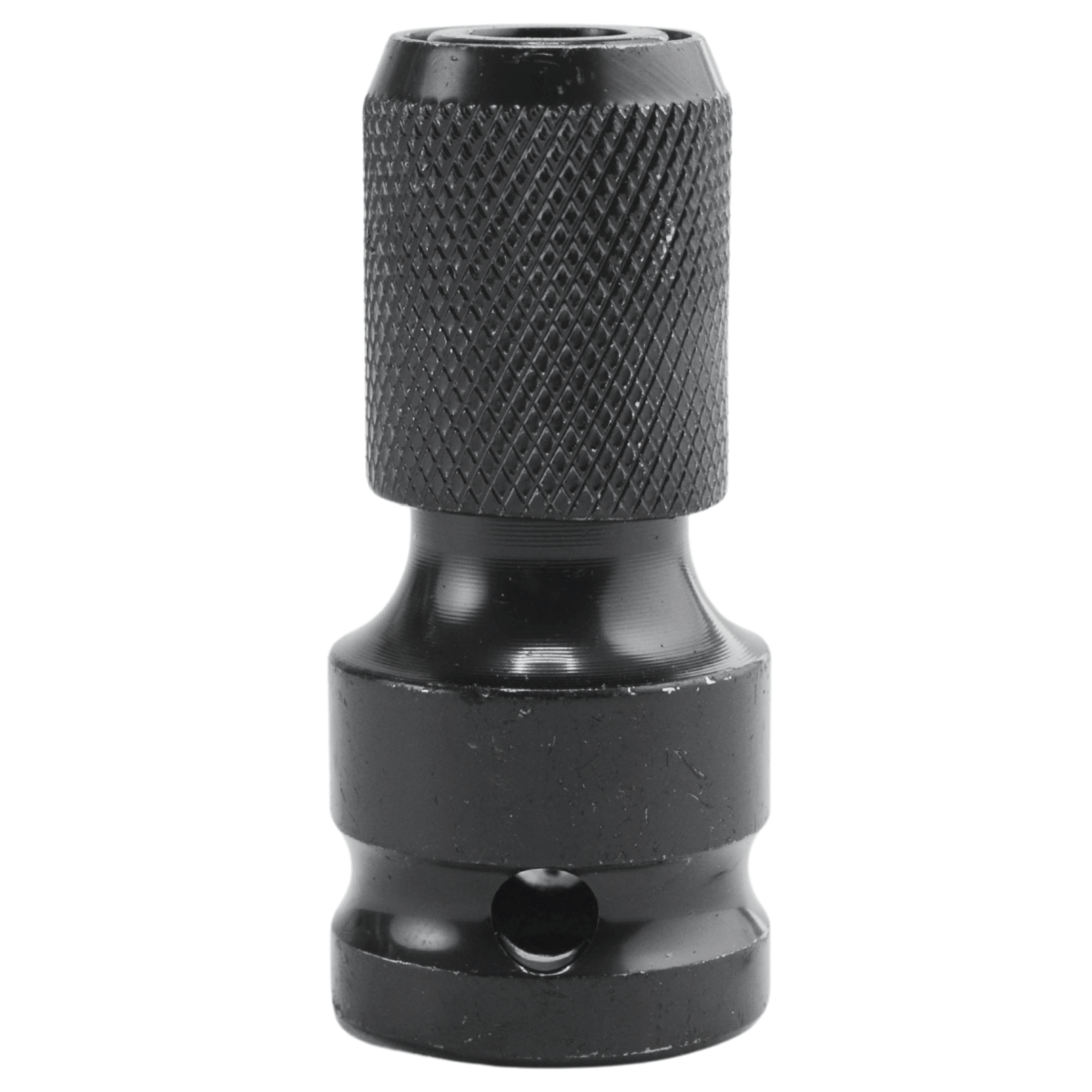 Löögikindel adapter 1/2" kuni 1/4" kuuskant Black