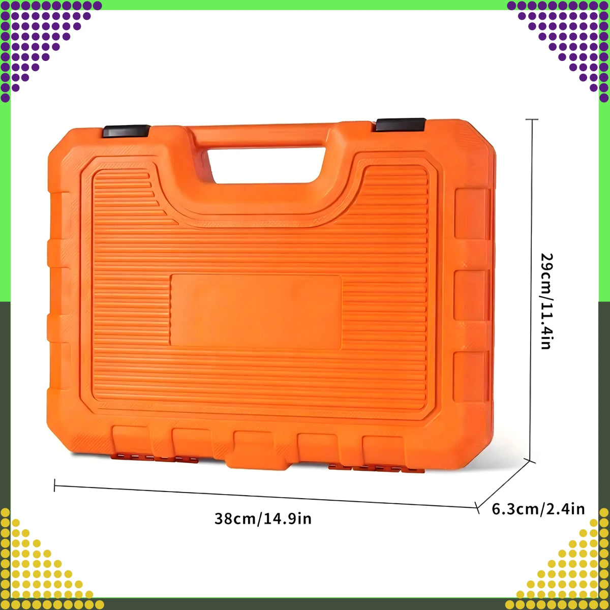 Lööktopsikute ja padrunvõtmete komplekt 3/8'', 50 osa - Ostuklikk