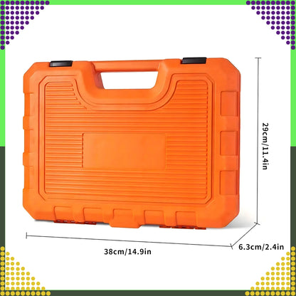 Lööktopsikute ja padrunvõtmete komplekt 3/8'', 50 osa - Ostuklikk