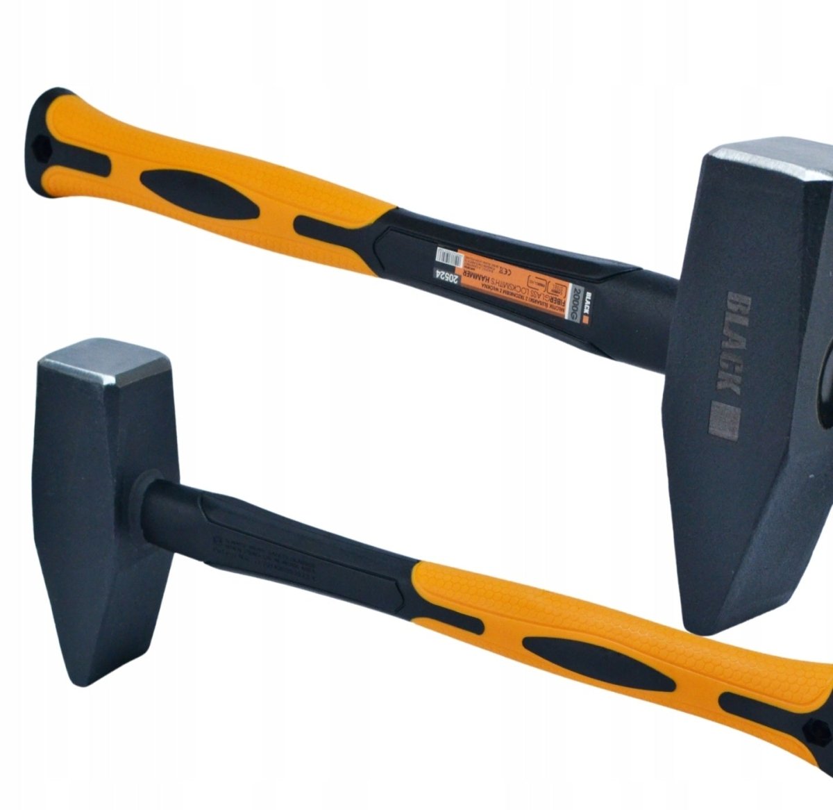 Locksmith Hammer 2000 g with Fiberglass Handle (2 kg)