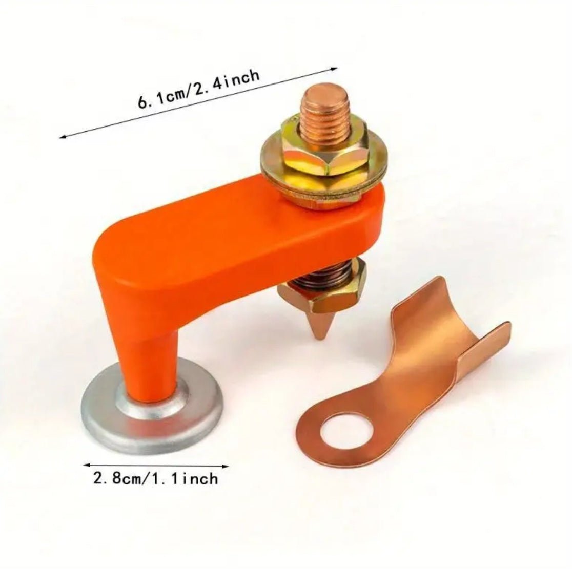 Magnetiline maandusjuhtme ots keevitamiseks