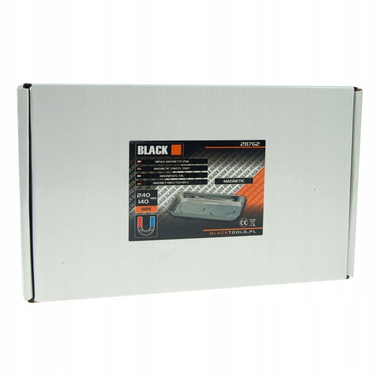 Magnetiline töökauss 237x137mm – ristkülikukujuline, vastupidav