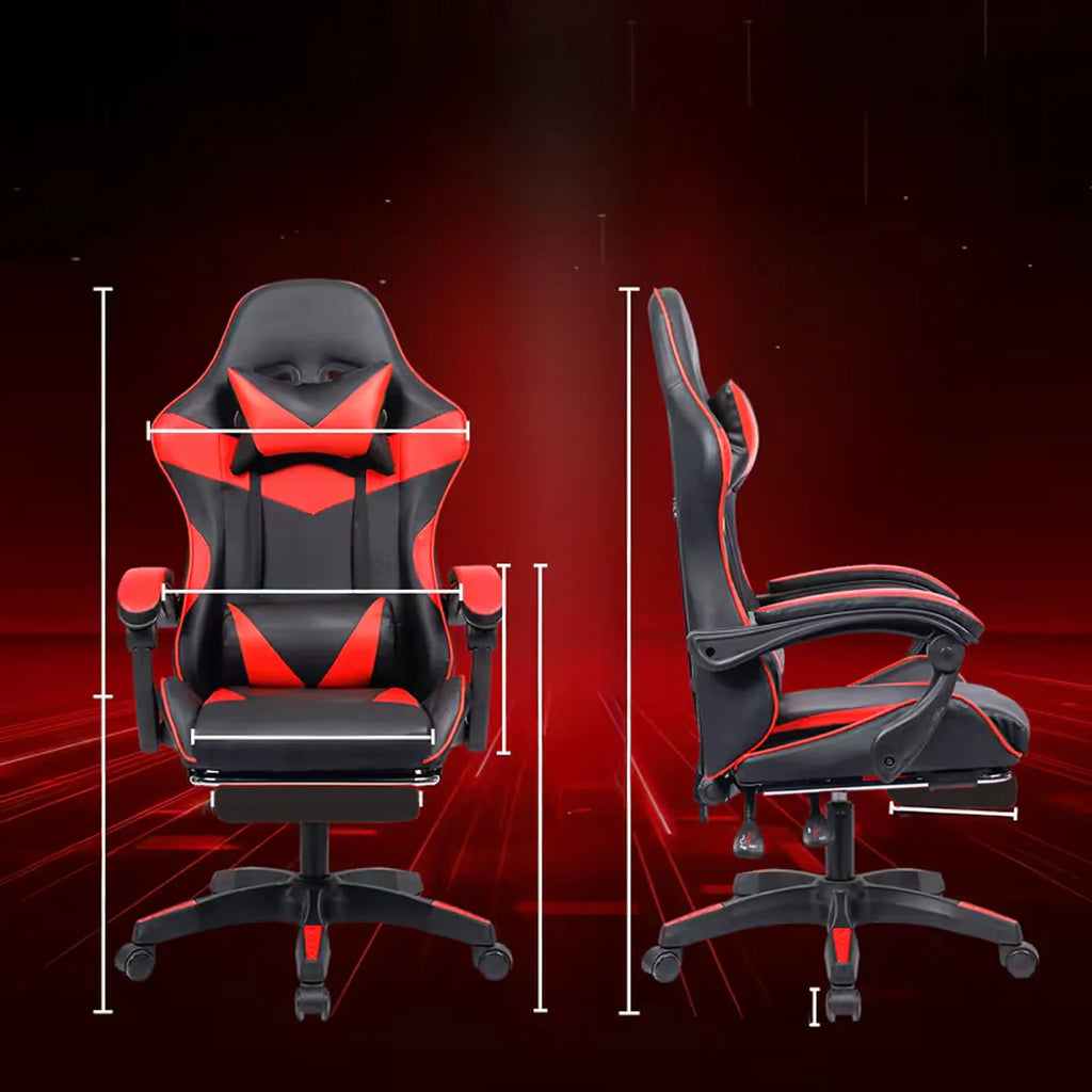 Mänguri/kontoritool jalatoega, kandevõime kuni 150 kg