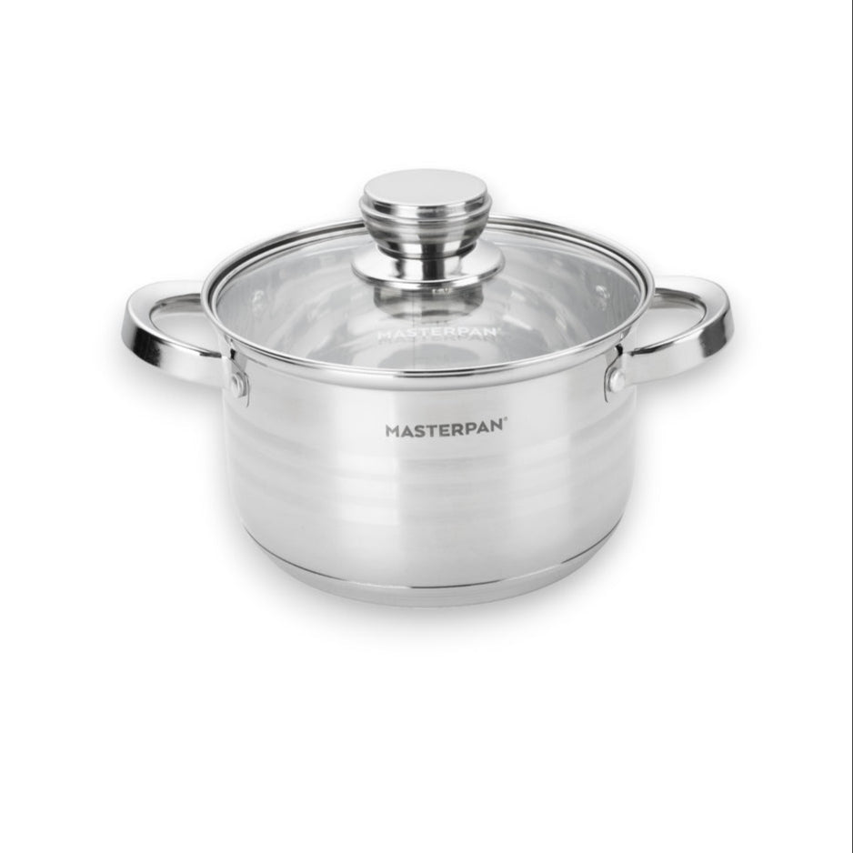 Masterpan 12-Piece Cookware Set with Lids